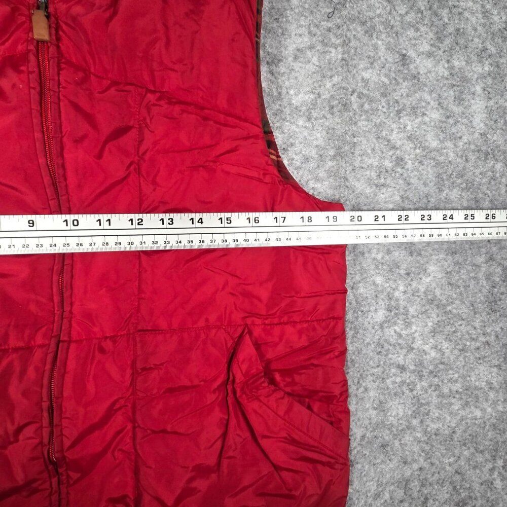 Lauren Ralph Lauren Women's Full zip Vest Orange Size M - Picture 3 of 7